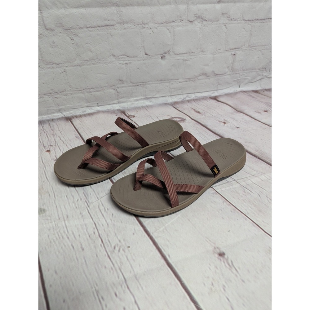 Teva Womens Tirra Traveler Burgundy Sandal Non-Heeled Burgundy size 7 NWOB